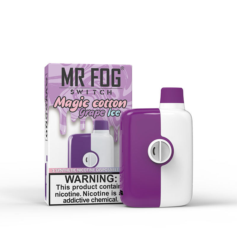 Mr Fog Switch Disposable-Magic Cotton Grape Ice-Airdrie Vape