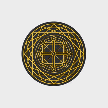 Mood Mats - Golden Wheel