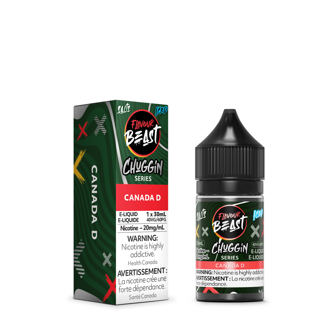 Flavour Beast E-Liquid - Chuggin Canada D