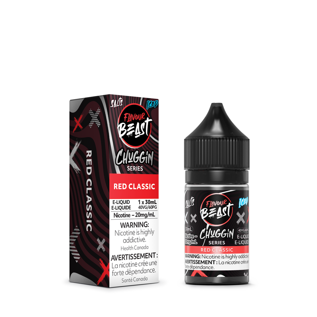 Flavour Beast E-Liquid - Chuggin Red Classic