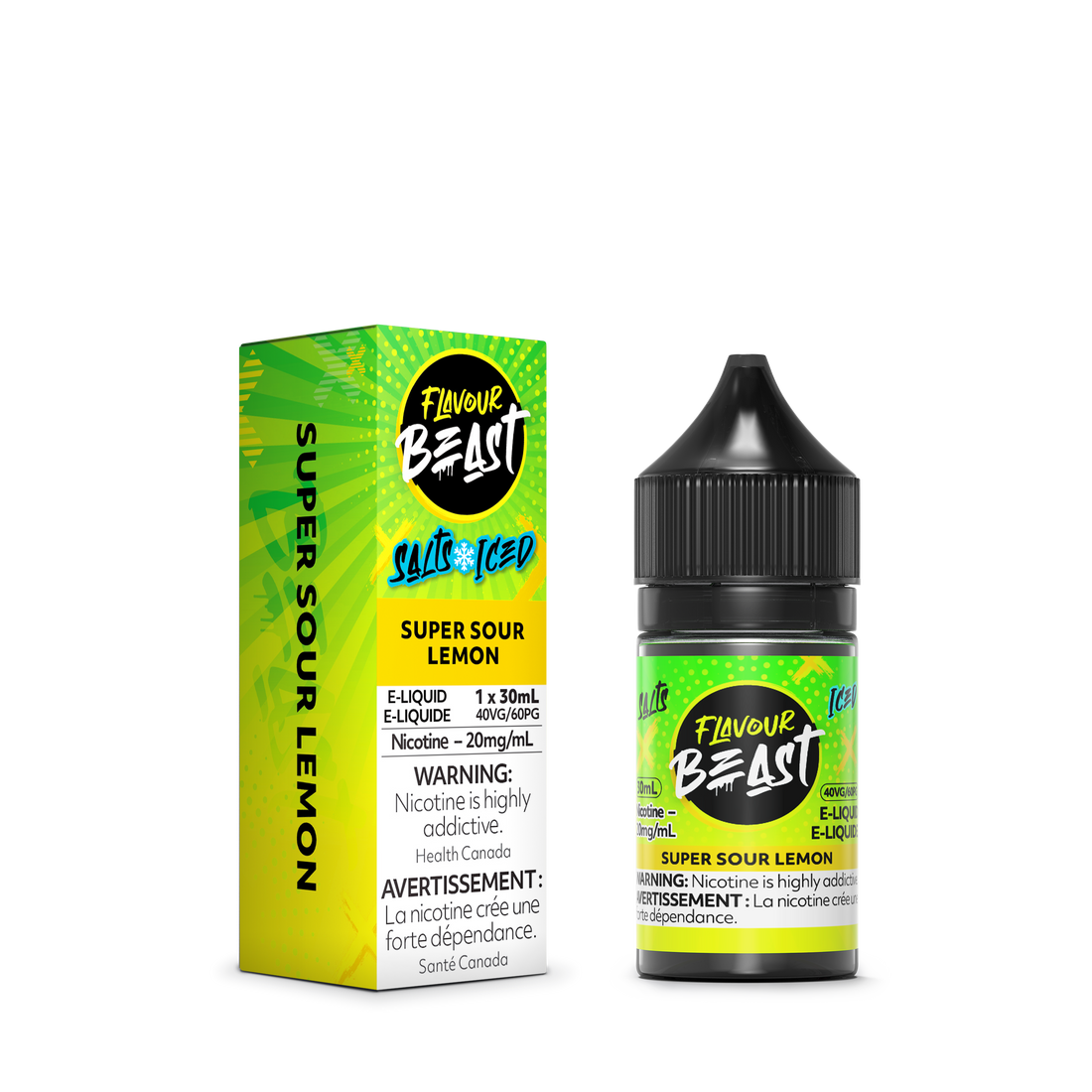 Flavour Beast E-Liquid - Super Sour Lemon