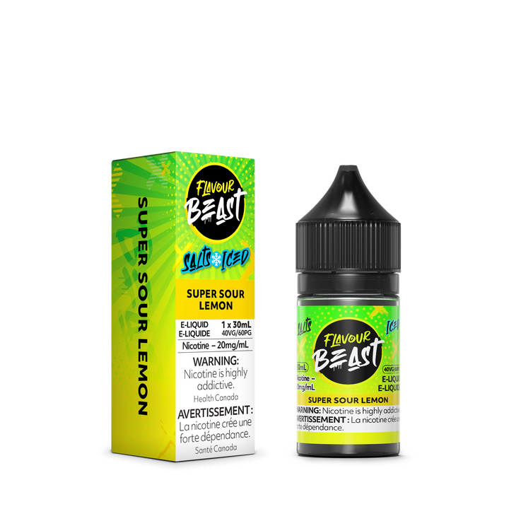 Flavour Beast E-Liquid - Super Sour Lemon