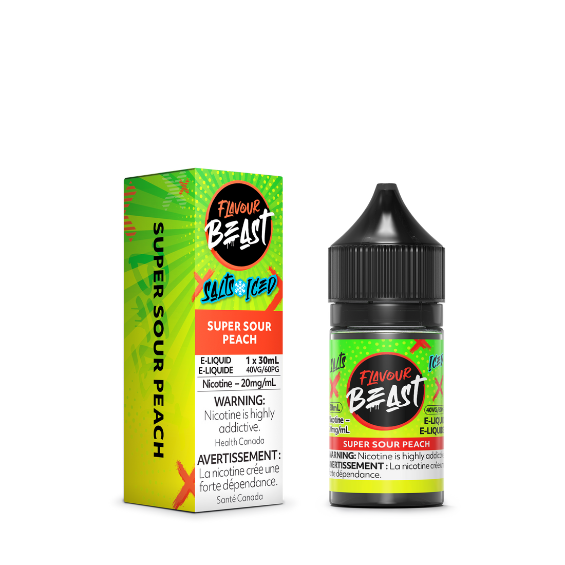 Flavour Beast E-Liquid - Super Sour Peach