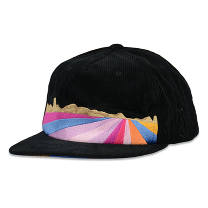 Grassroots - Jerry Garcia Playa Vista Black Zipperback Hat