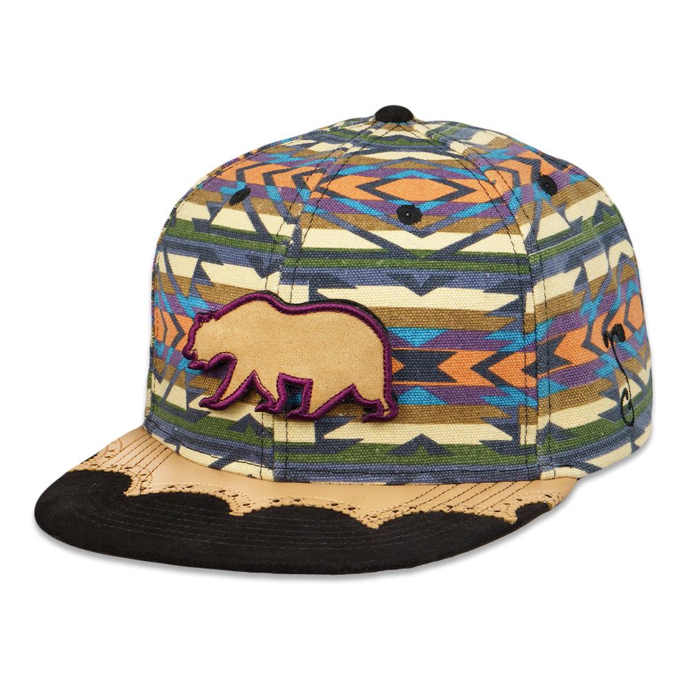 Grassroots - Removable Bear Saguaro Wingtip Strapback Hat