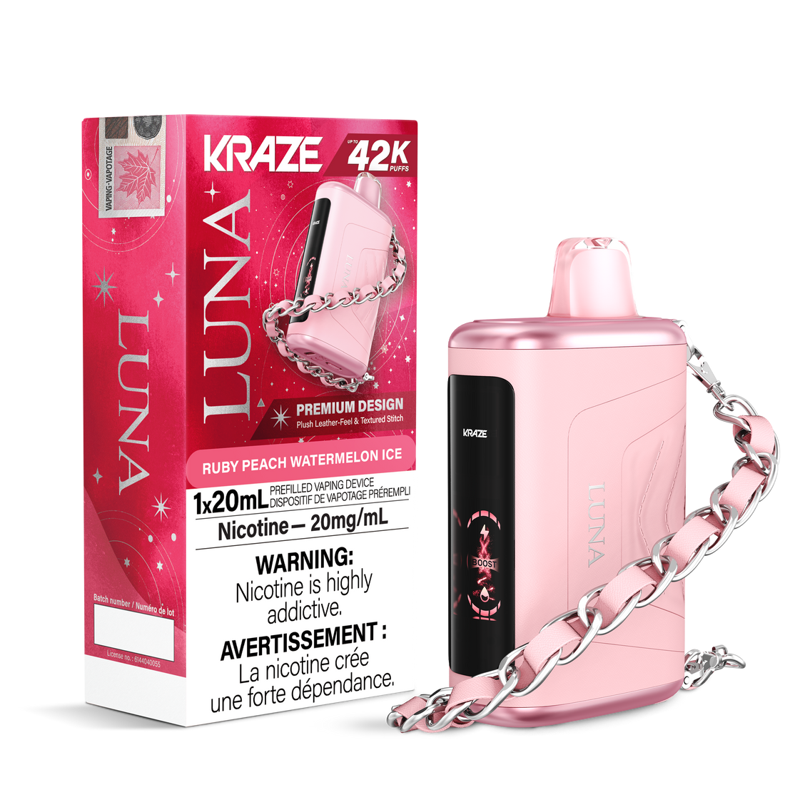 Kraze Luna - Ruby Peach Watermelon Ice