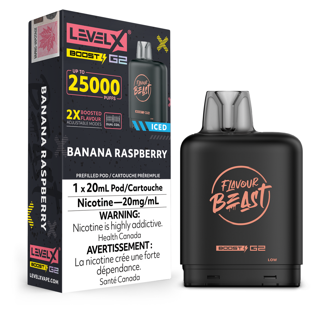 Level X Boost - Banana Raspberry Ice