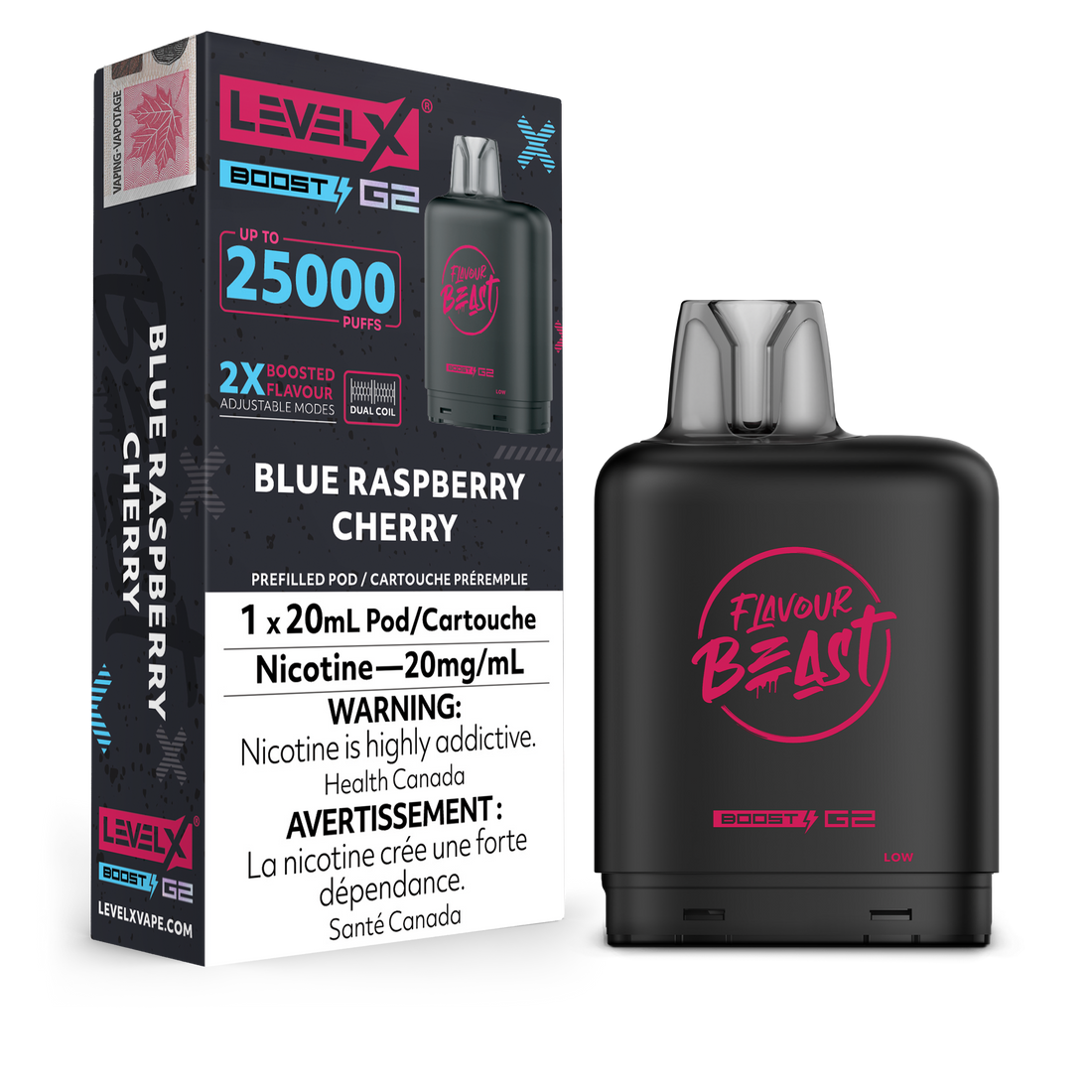 Level X Boost - Blue Raspberry Cherry