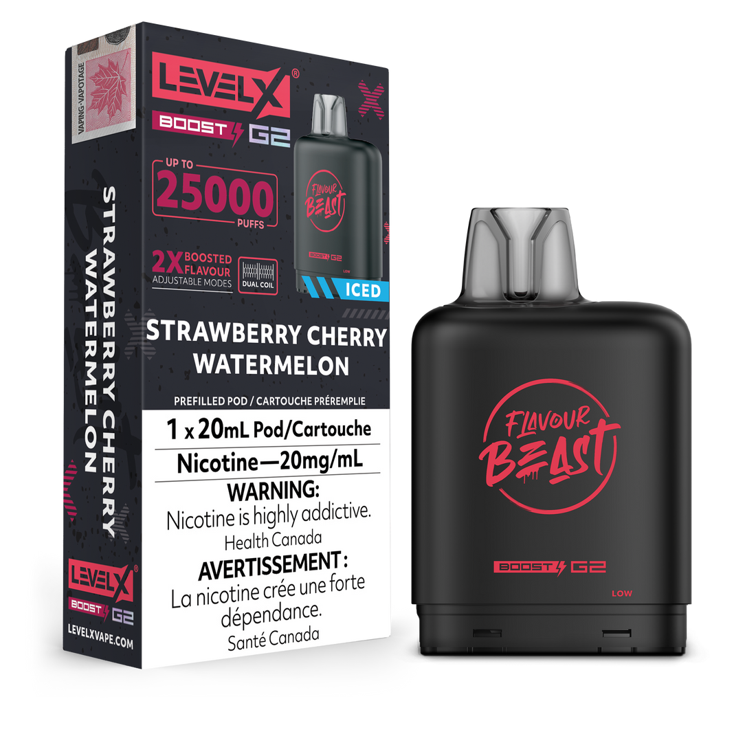 Level X Boost - Strawberry Cherry Watermelon