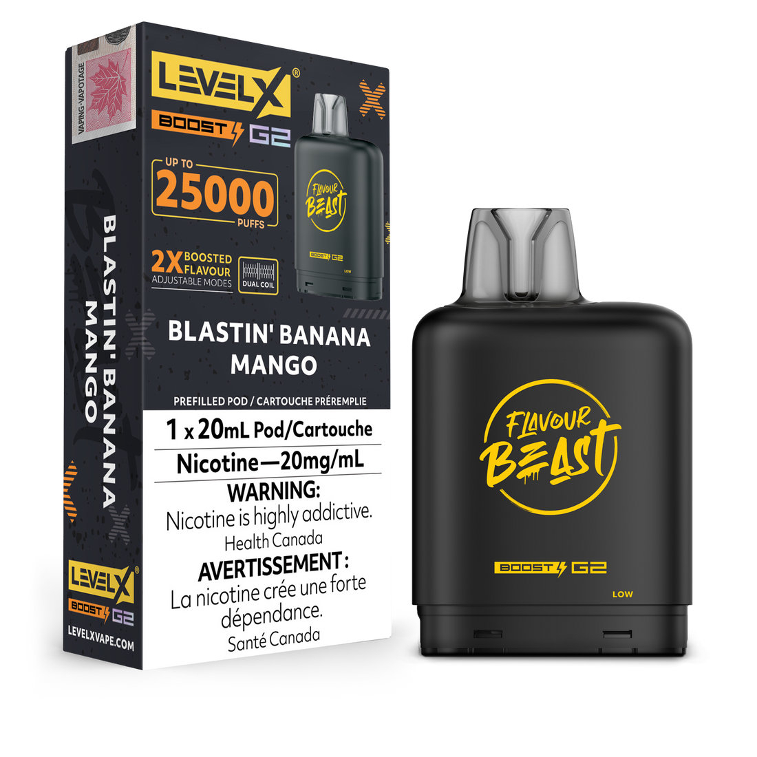 Level X Boost - Blastin' Banana Mango