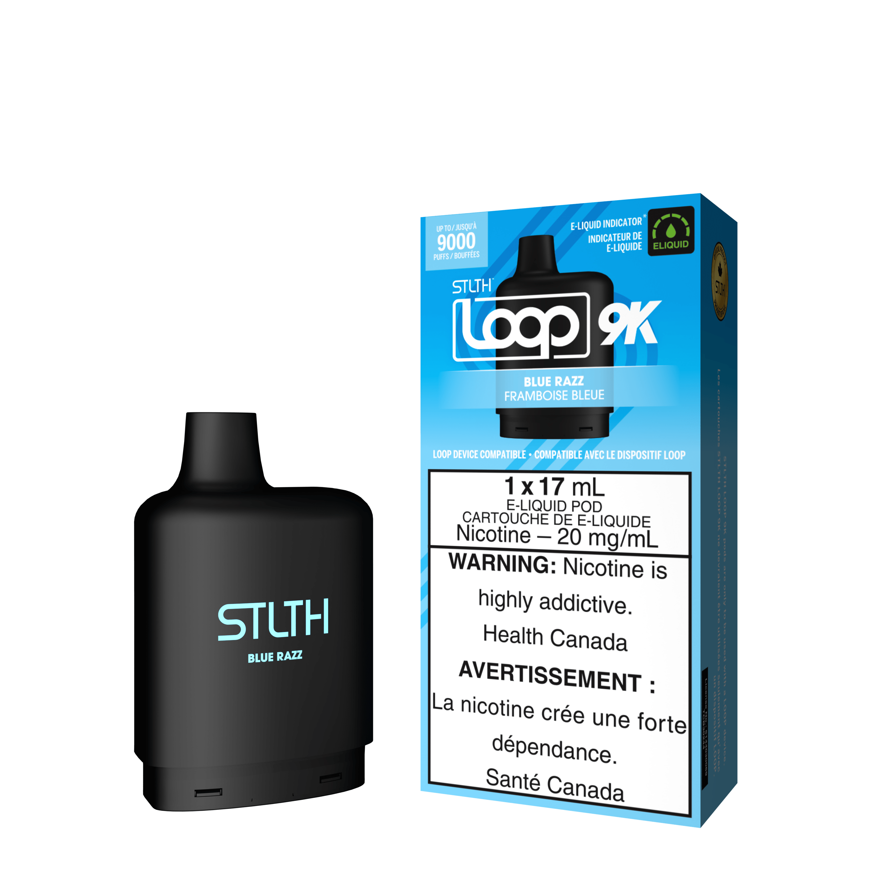 STLTH Loop 9K - Blue Razz