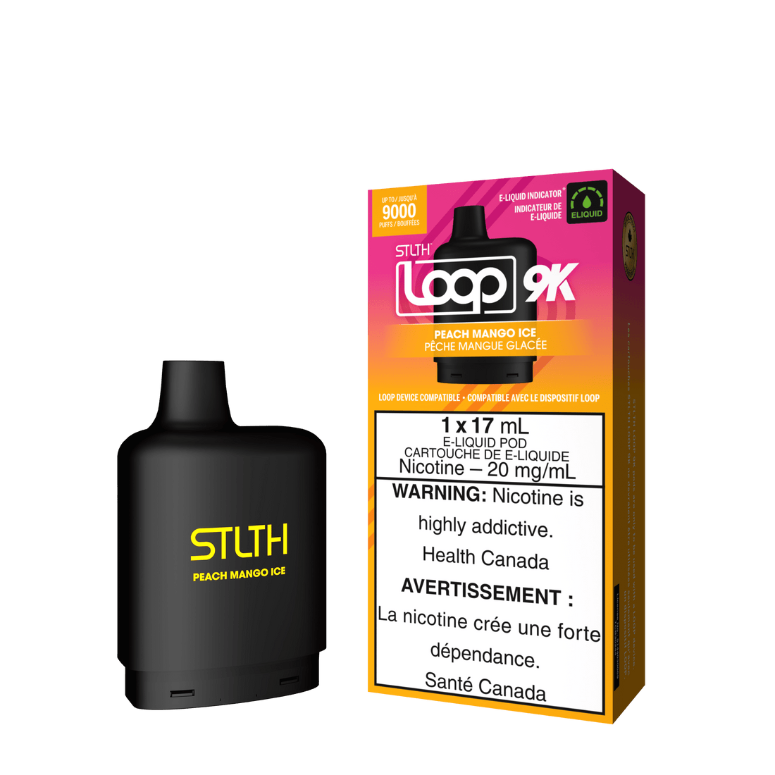 STLTH Loop 9K - Peach Mango Ice