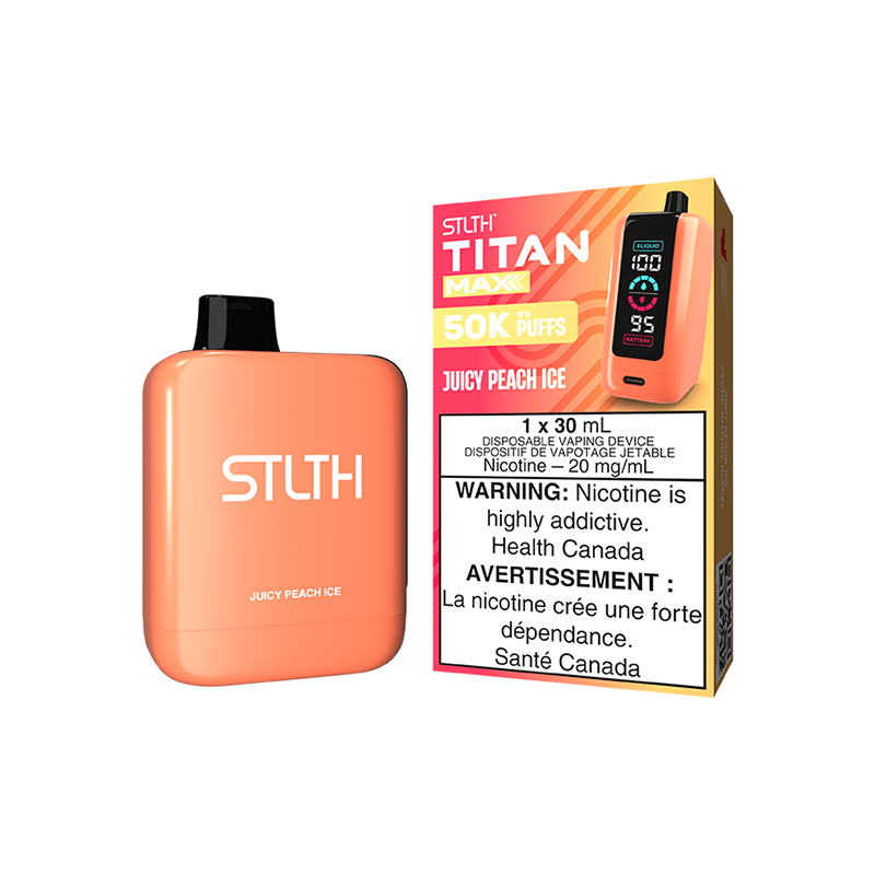 STLTH Titan Max - Juicy Peach Ice