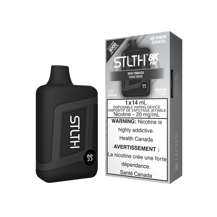 STLTH 8K PRO - Tabac riche