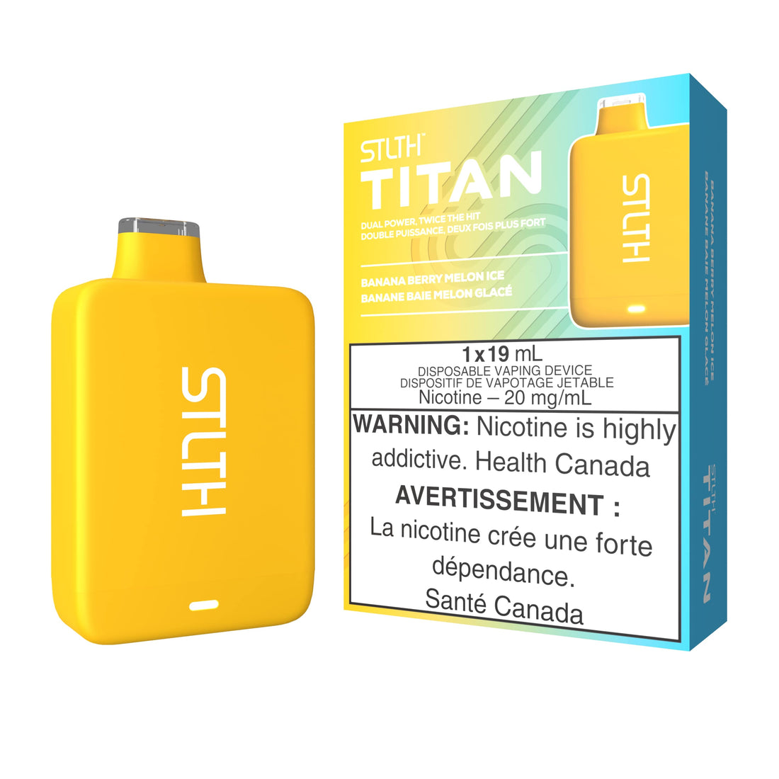 STLTH Titan - Banana Berry Melon Ice