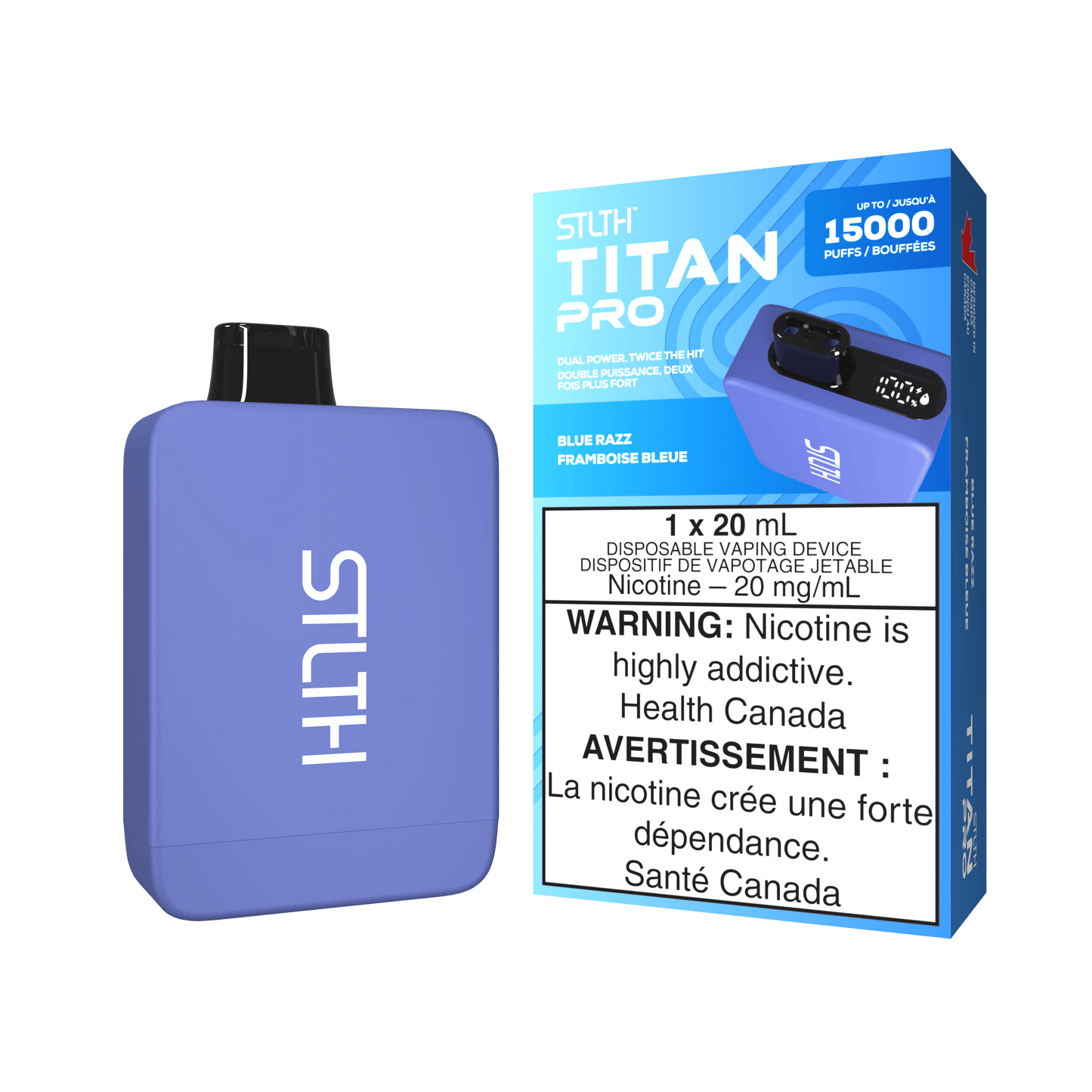 STLTH Titan Pro - Blue Razz