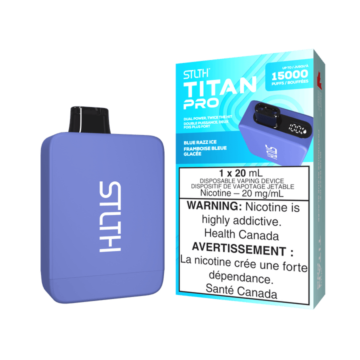 STLTH Titan Pro - Blue Razz Ice