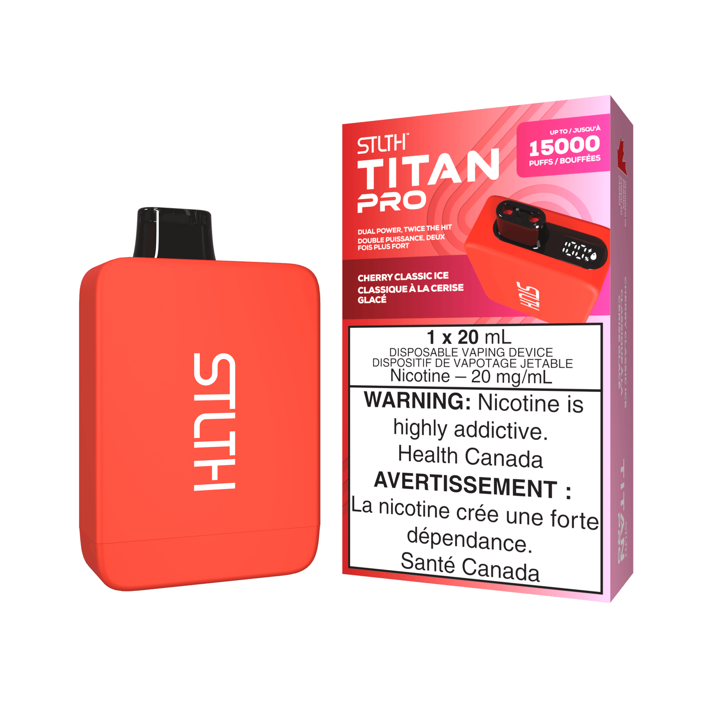 STLTH Titan Pro - Cherry Classic Ice