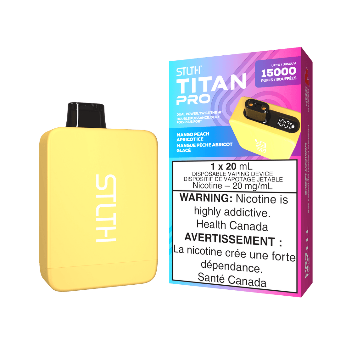 STLTH Titan Pro - Mango Peach Apricot Ice