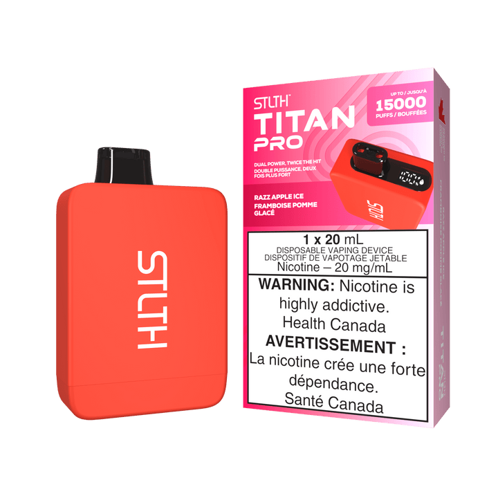 STLTH Titan Pro - Razz Apple Ice