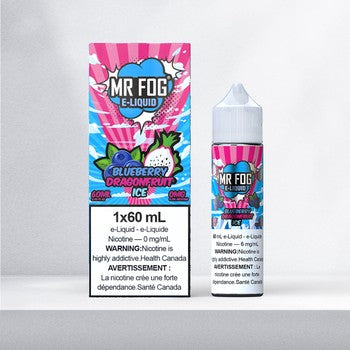 Mr Fog E-Liquid - Blueberry Dragonfruit Ice