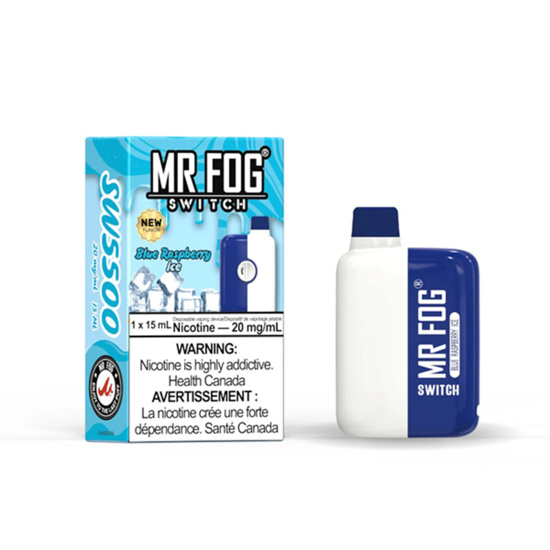 Mr Fog Switch - Blue Raspberry Ice